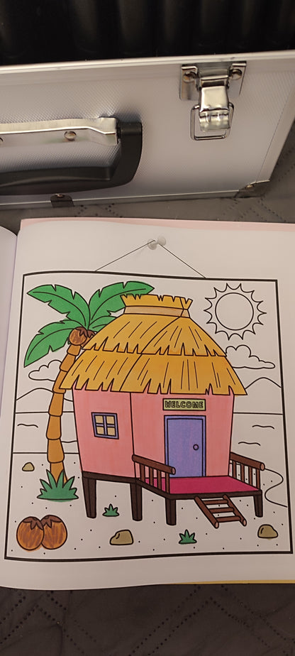 Kleurboek Relaxing Summer